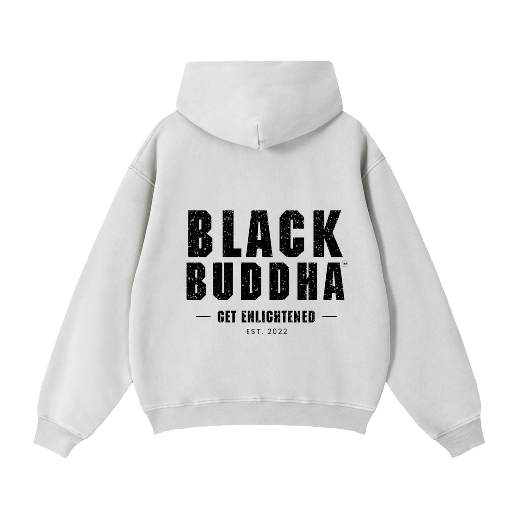 Zip -Through Boxy Fleece Hoodie