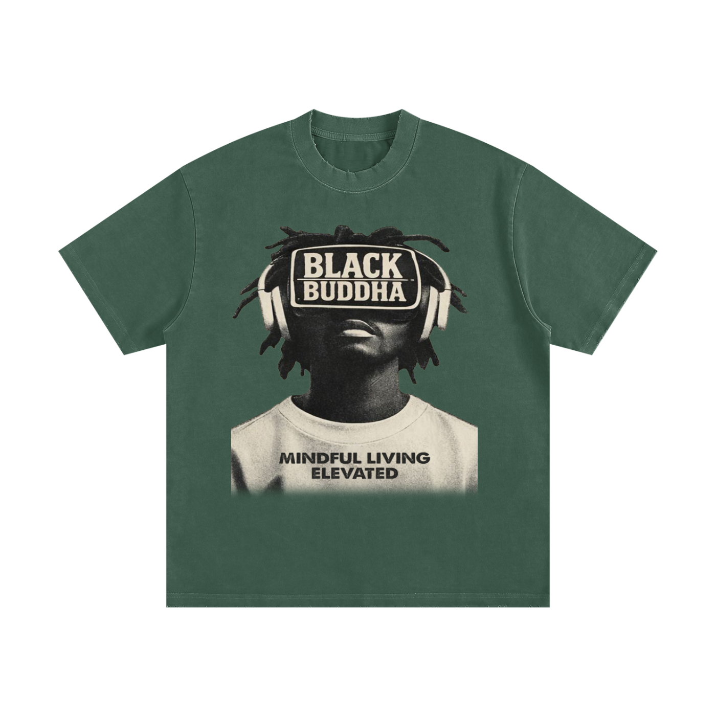 Heavyweight Vintage Washed Frayed T-Shirt