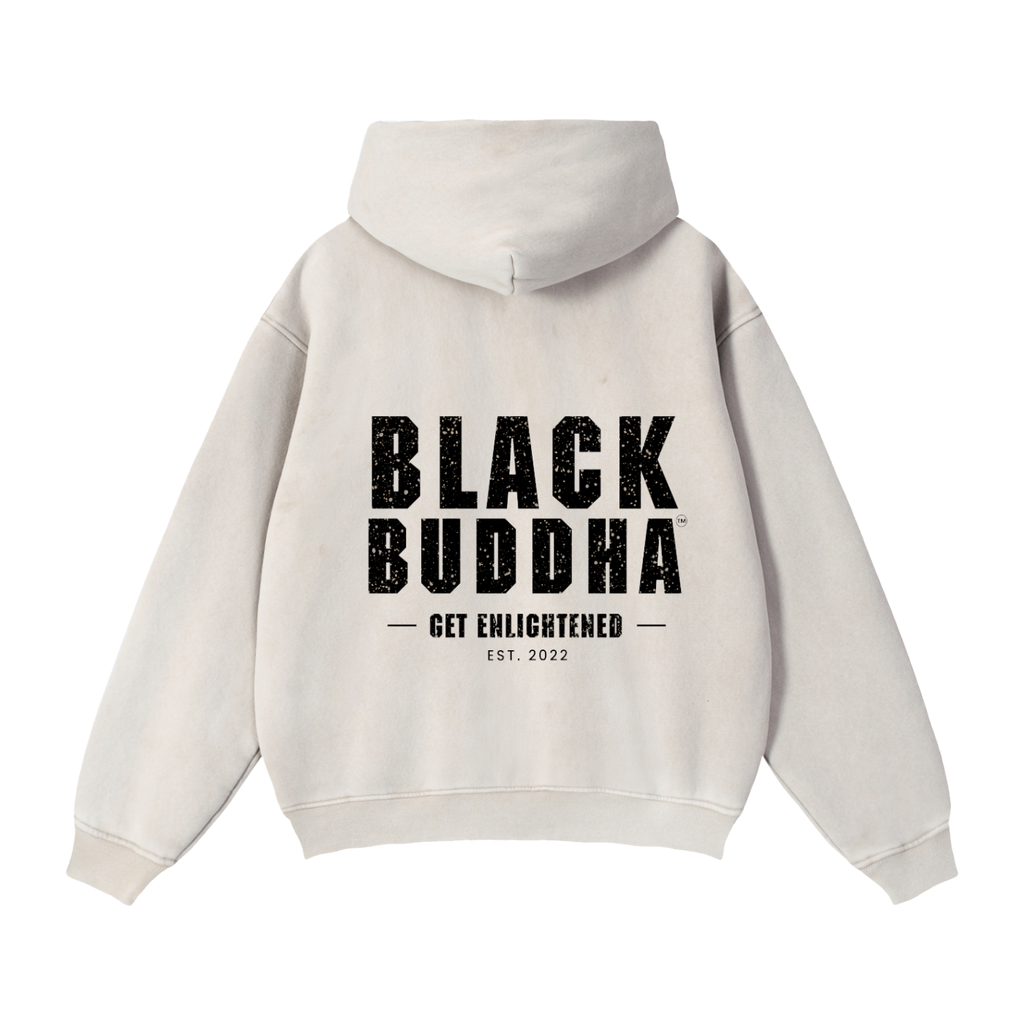 Zip -Through Boxy Fleece Hoodie