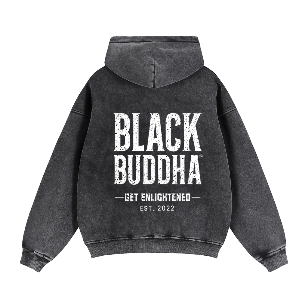 Zip-Through Boxy Fleece Hoodie