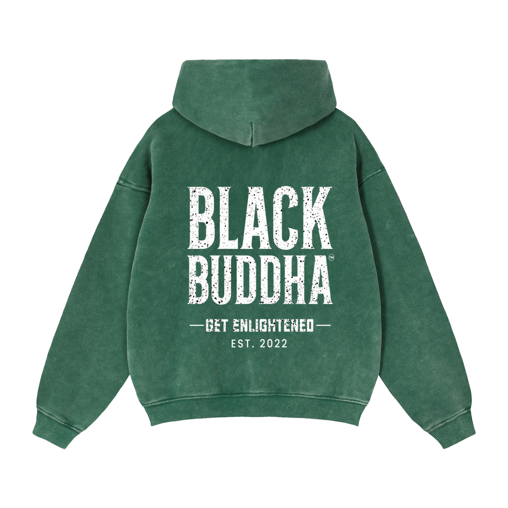 Zip-Through Boxy Fleece Hoodie