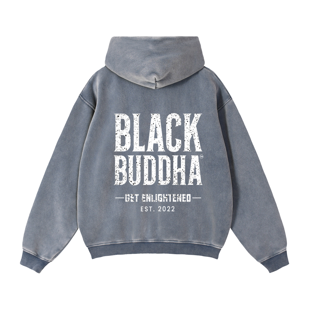 Zip-Through Boxy Fleece Hoodie