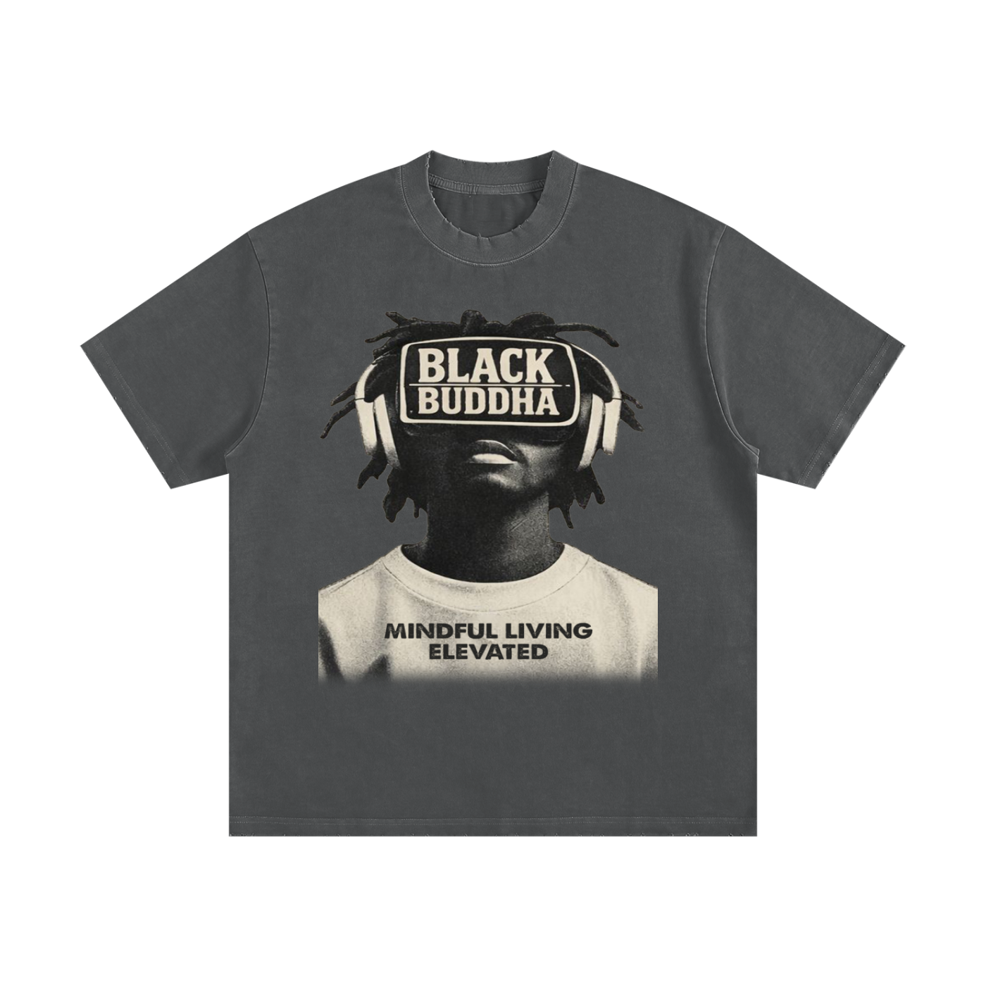 Heavyweight Vintage Washed Frayed T-Shirt