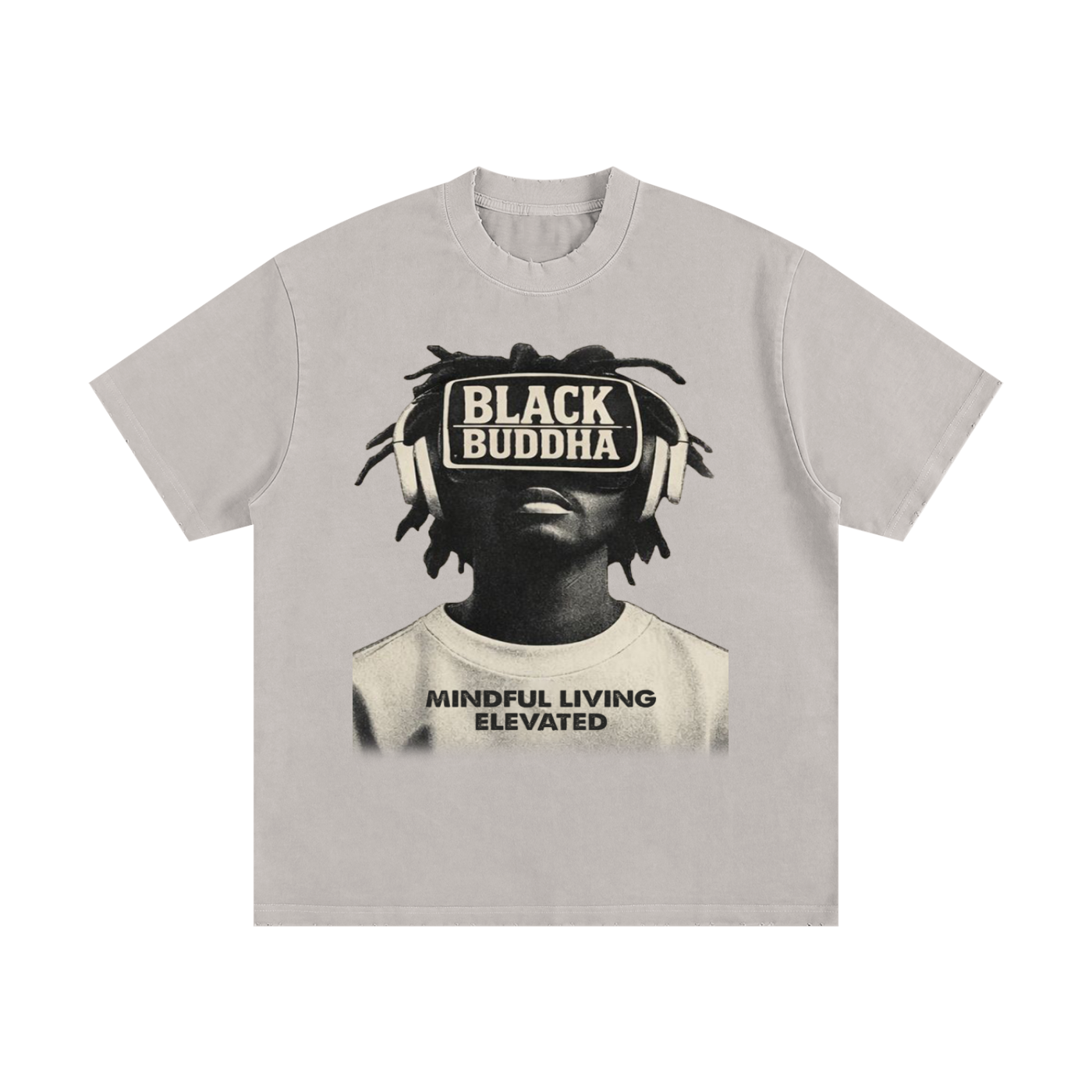 Heavyweight Vintage Washed Frayed T-Shirt